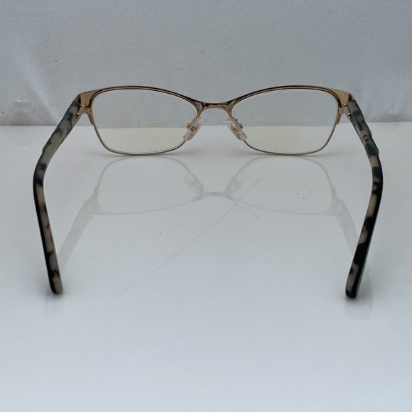 Marchon NYC Women Glasses Frame M-SURREY Black/Gol - Picture 8 of 15